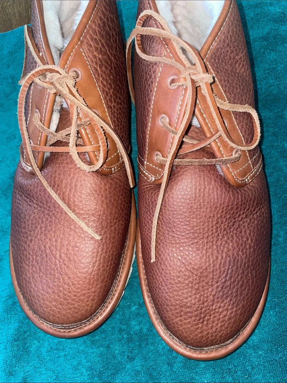 UGG Nuemel leather boots